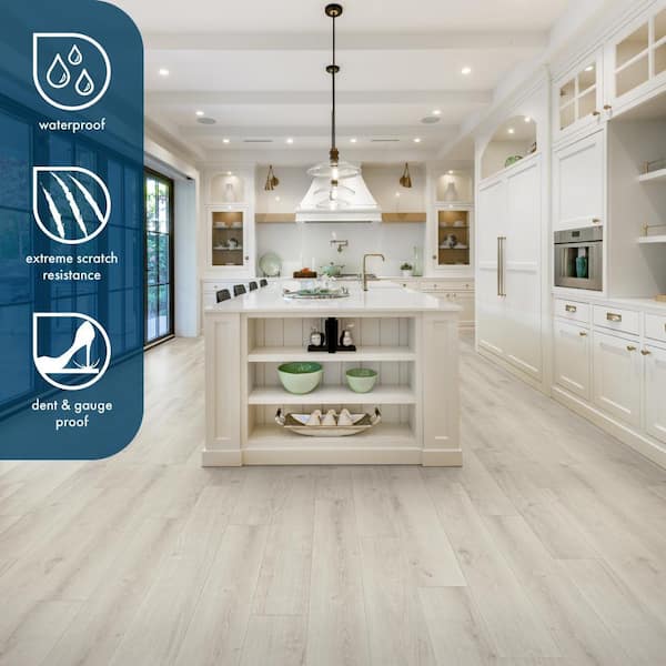 Lifeproof Palm Cove Oak Waterproof Hybrid Resilient Flooring