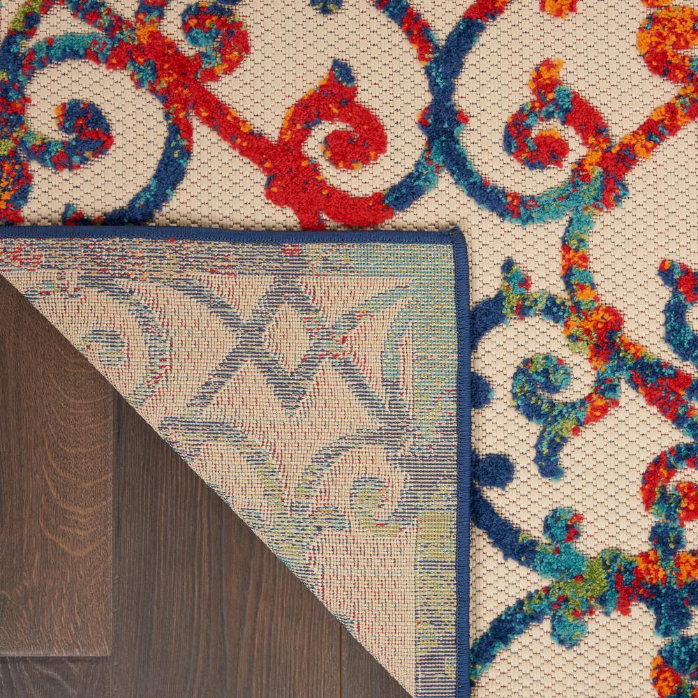 Nourison Aloha 7' x 10' Multicolor Flat Woven Indoor/Outdoor Rug