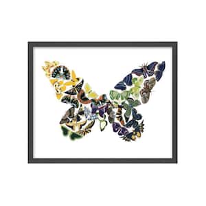 Nature Shapes 3 Framed Giclee Animal Art Print 42 in. x 34 in.
