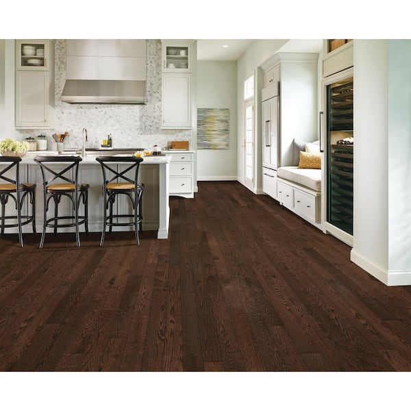 American Originals Barista Brown Oak 3/4 in. T x 2-1/4 in. W Smooth Solid Hardwood Flooring (20 sq.ft./ctn)