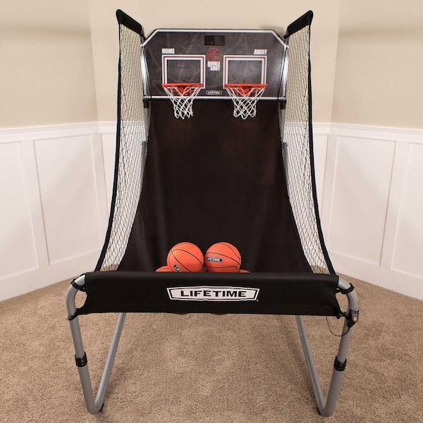 SereneLife 2-Player Basketball Arcade Game System SLBSKBG90 - The Home Depot