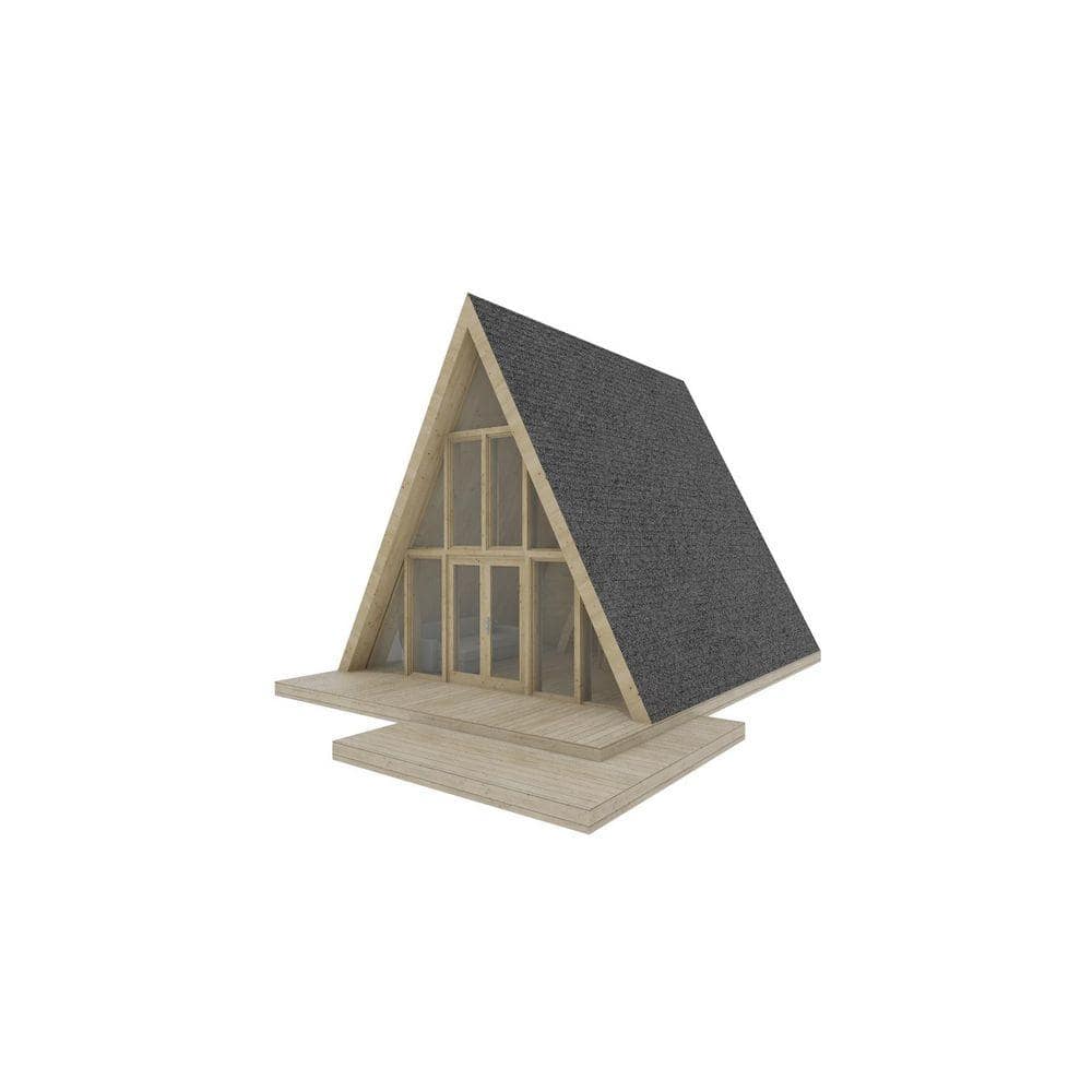 A-Frame 32 19 ft. x 23 ft. A-Frame Style Cabin Kit price history on PriceWatchPro