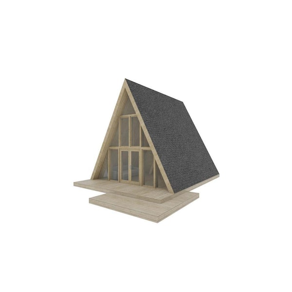 A-Frame 32 19 ft. x 23 ft. A-Frame Style Cabin Kit