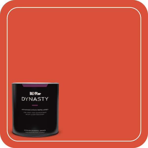 BEHR DYNASTY 1 qt. #190B-7 Fire Island Eggshell Enamel Interior Stain-Blocking Paint and Primer