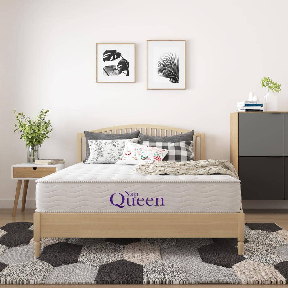 NapQueen 8" Full Size White Innerspring Mattress