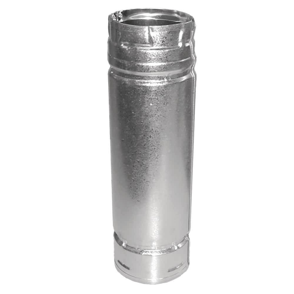 DuraVent PelletVent 3 in. x 12 in. Double-Wall Chimney Stove Pipe