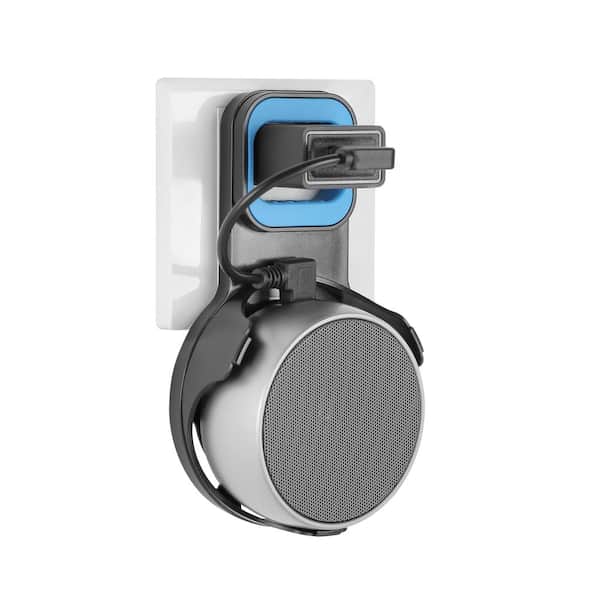 ProHT 6 in. x 2 in. Plastic Outlet Wall Mount for  Echo Dot 02221 -  The Home Depot
