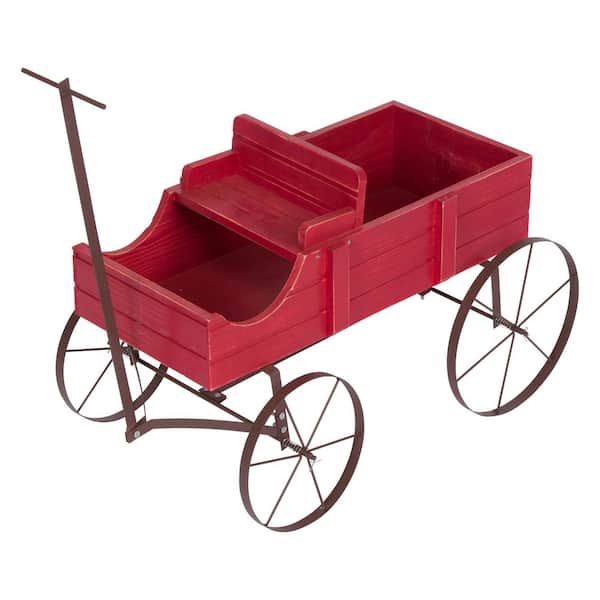 Shine Company 41.5 in. L Red Cedar Wood Buckboard Amish
