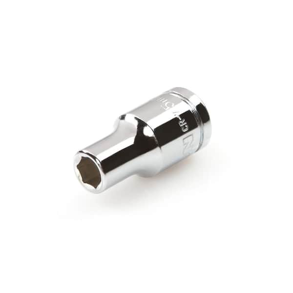 TEKTON 1/4 in. Drive 5 mm 6-Point Shallow Socket
