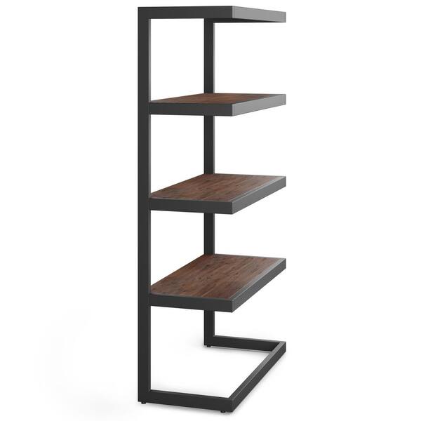 Small Metal & Wood Bookshelf – Post Furnishings