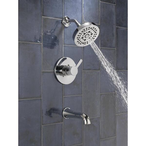 Delta Greydon Single-Handle 5-Spray Tub and Shower Faucet in
