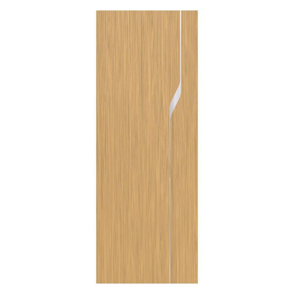 木戸 VILLAR HOME DESIGNS 18 in. x 96 in Solid Core Sandy Oak Natural