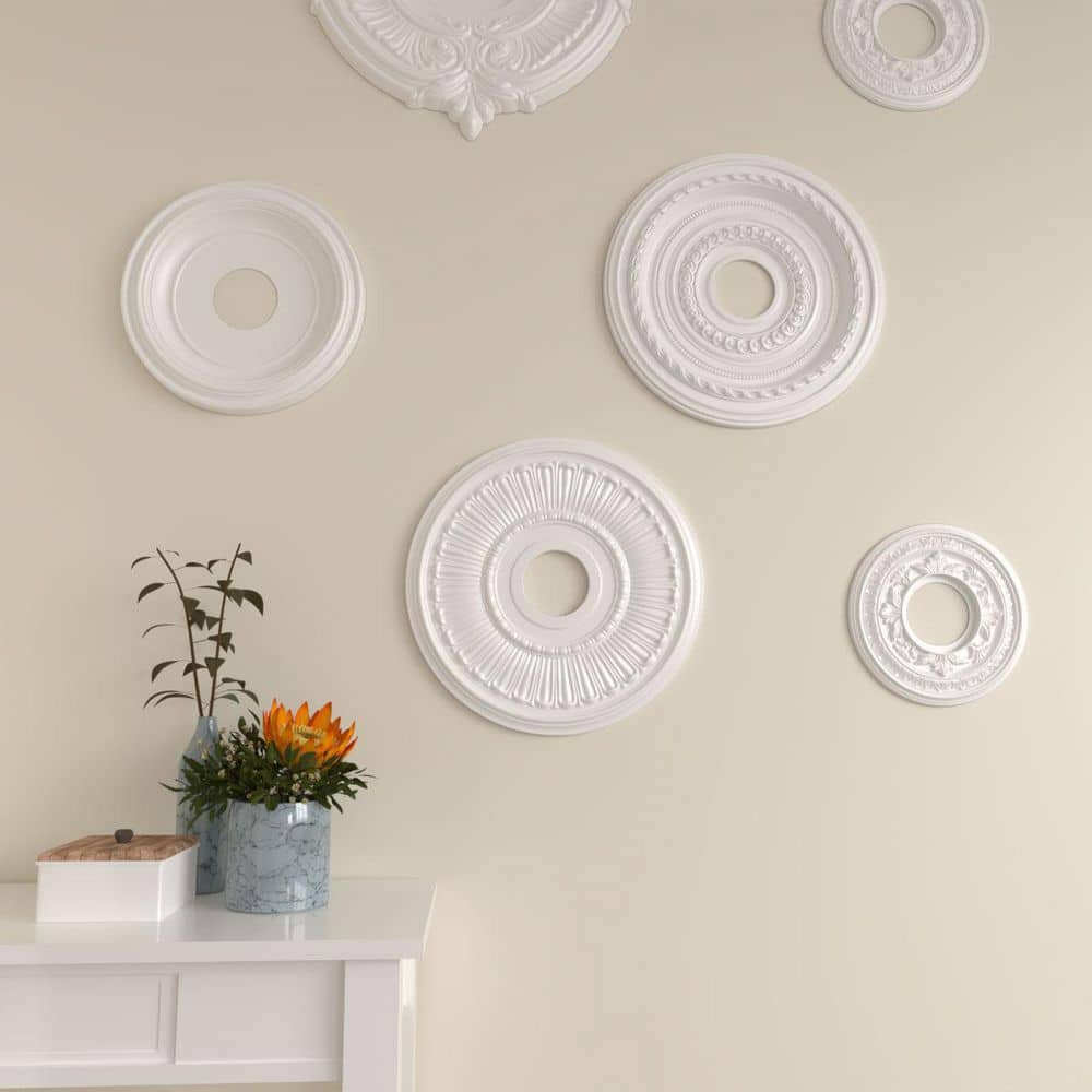 Melonie 16'' Primed Decorative Ceiling Medallion