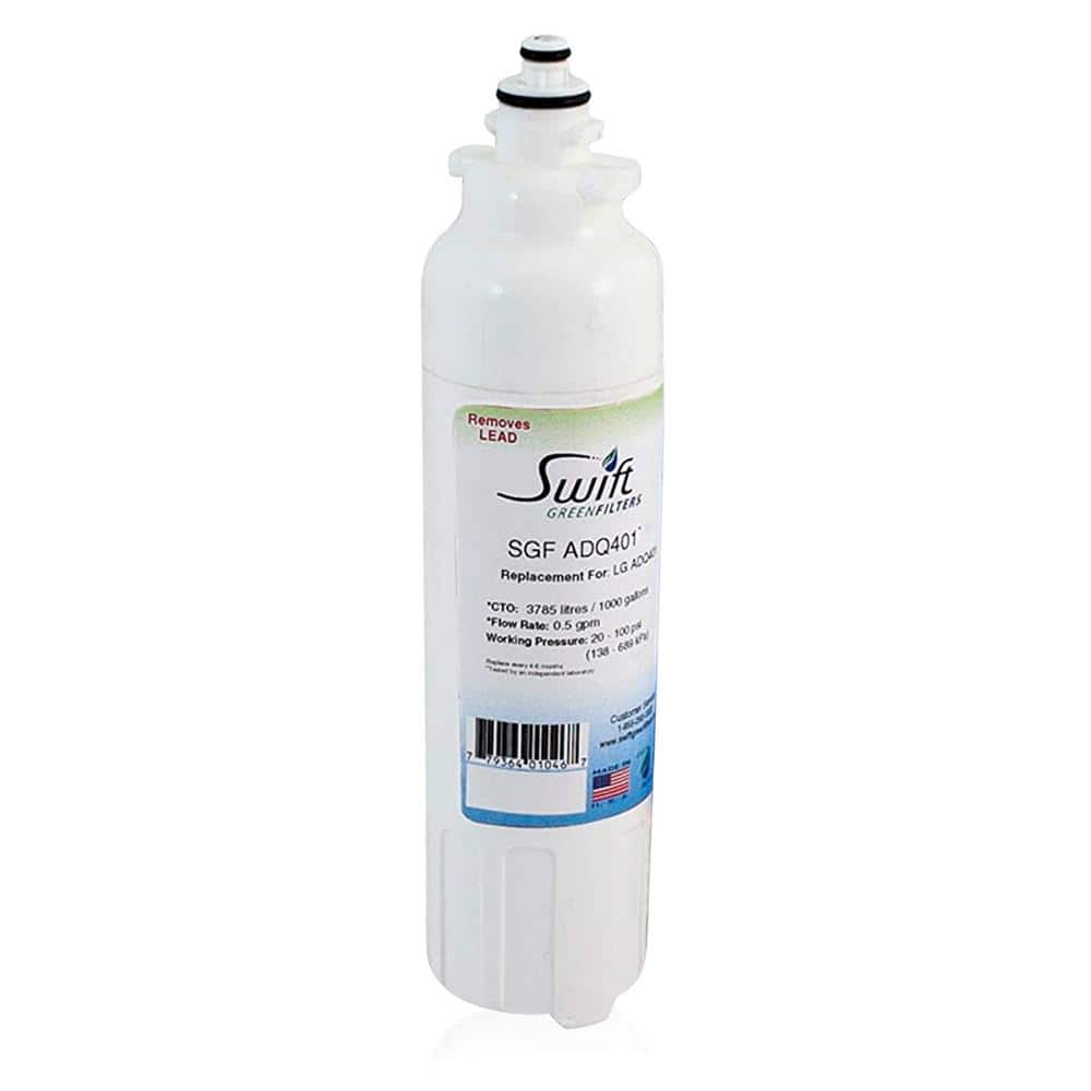 Replacement Water Filter for LG LT800P, ADQ73613401 (1-Pack) price history on PriceWatchPro