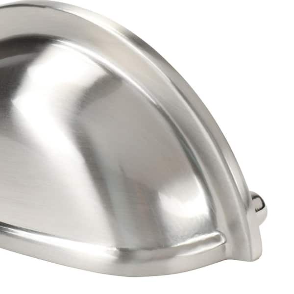 5 Pack Amerock Cup Pulls Collection 3 in Center-to-Center Polished Chrome Cabinet Cup Pull 76 mm