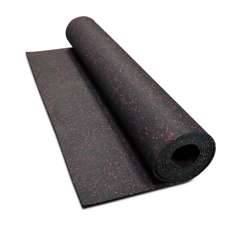 Peloton Reversible Workout Mat | 71” x 26” with 5 mm Thickness, Premium  Heavy-Duty Floor & Yoga Mat, Tear & Scratch Resistant, Black, Red