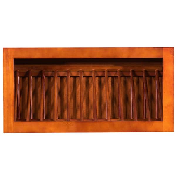 LIFEART CABINETRY Cambridge Assembled 30x15x12 in. Wall Dish Holder Cabinet in Chestnut