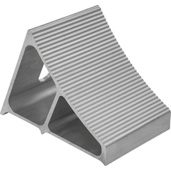 Large Extruded Aluminum Wheel Chock 7 x 10.75 x 7.8 in.