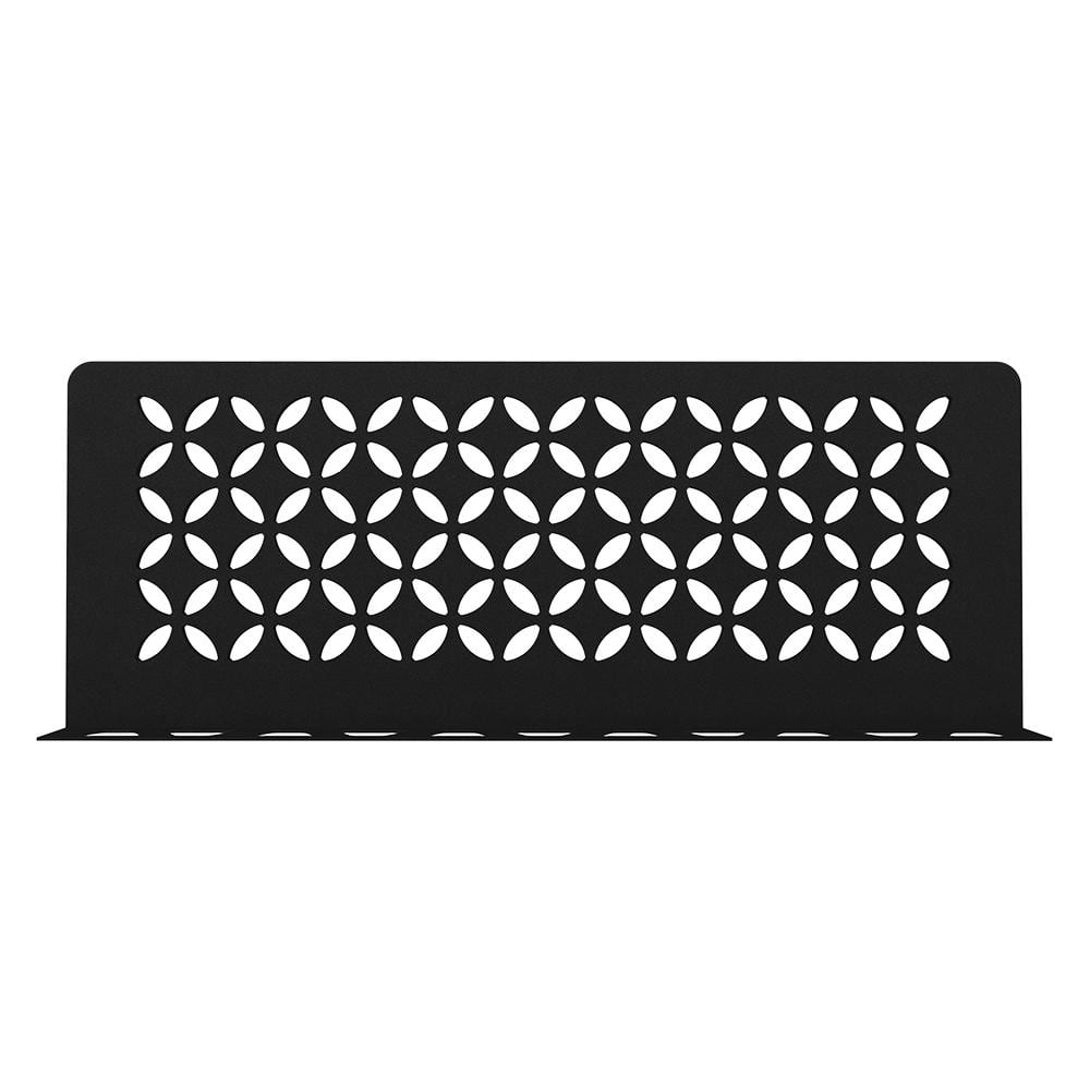 Shelf-W Matte Black Color-Coated Aluminum Floral Wall Shelf price history on PriceWatchPro
