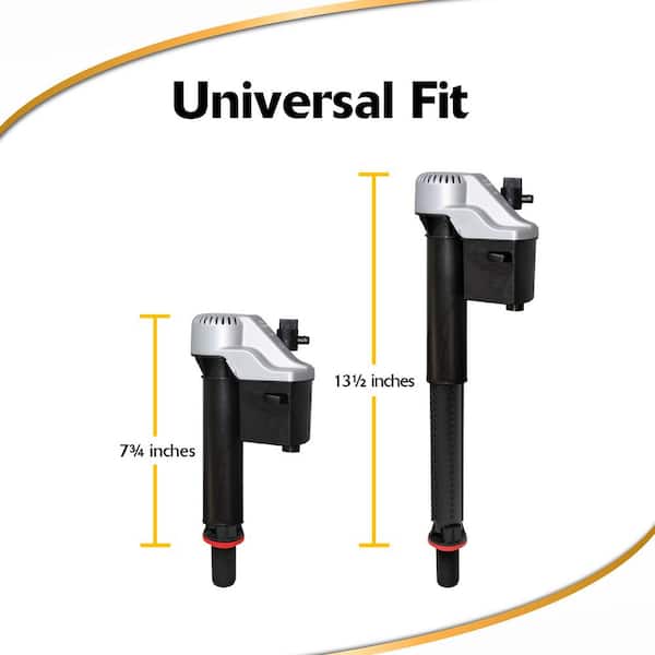 Korky - QuietFILL Platinum Fill Valve and 3 in. Flapper Kit