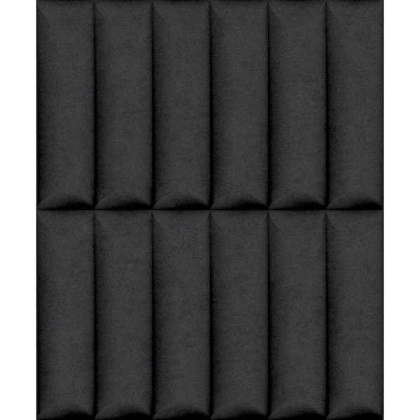 Anthracite 3D Concrete Print Non-Woven Paste the Wall Textured Wallpaper 57 Sq. Ft.
