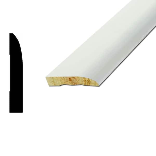 American Wood Moulding 713 9/16 in. x  3−1/4 in. Primed Finger Jointed Wood Baseboard Moulding (Sold by Linear Foot)