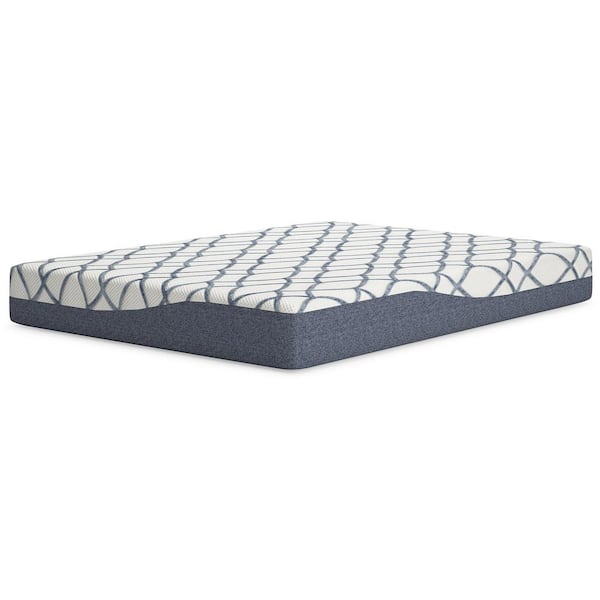 Signature DESIGN BY ASHLEY 10 in. Chime Elite 2.0 Queen Firm High Density Foam 10 in. Bed-in-a-Box Mattress