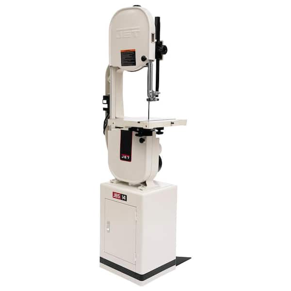 Jet 1.25 HP 14 in. Pro Woodworking Vertical Band Saw Kit with Closed Stand, 2-Speed, 115/230-Volt, JWBS-14DXPRO