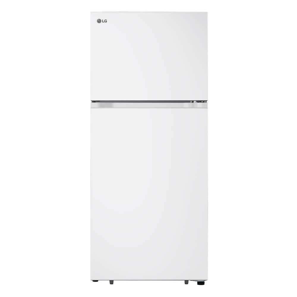 28 in. 18 cu. ft. Top Freezer Garage-Ready Refrigerator in White