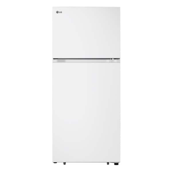 LG 28 in. 18 cu. ft. Top Freezer Garage-Ready Refrigerator in White