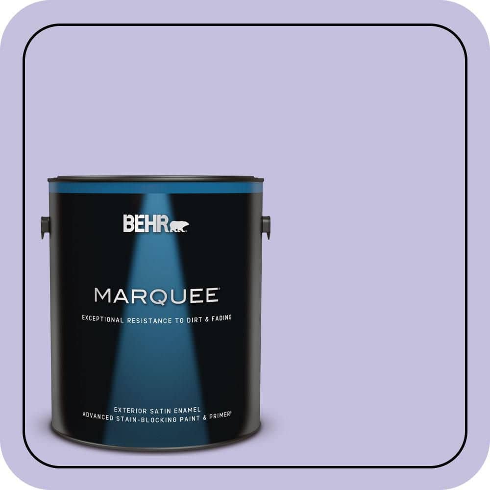 1 gal. #630A-3 Weeping Wisteria Satin Enamel Exterior Paint & Primer price history on PriceWatchPro