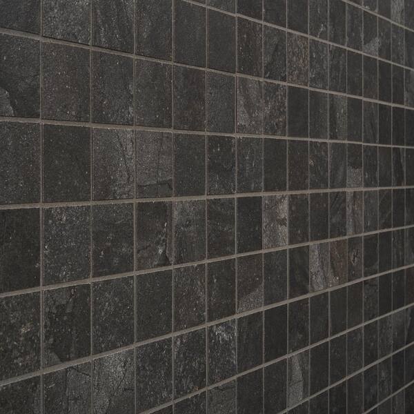 Ivy Hill Tile Sereno Charcoal Black 11.81 in. x 11.81 in. Matte
