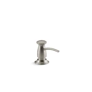 Soap/lotion dispenser with Transitional design in Vibrant Brushed Nickel