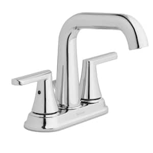 Jax 4 in. Centerset 2-Handle High-Arc Bathroom Faucet in Chrome