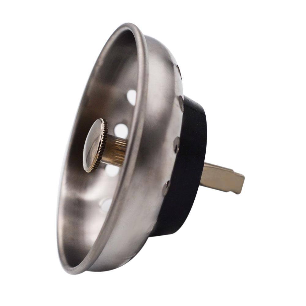 Satin Nickel Kitchen Sink Basket Strainer 2-Pack