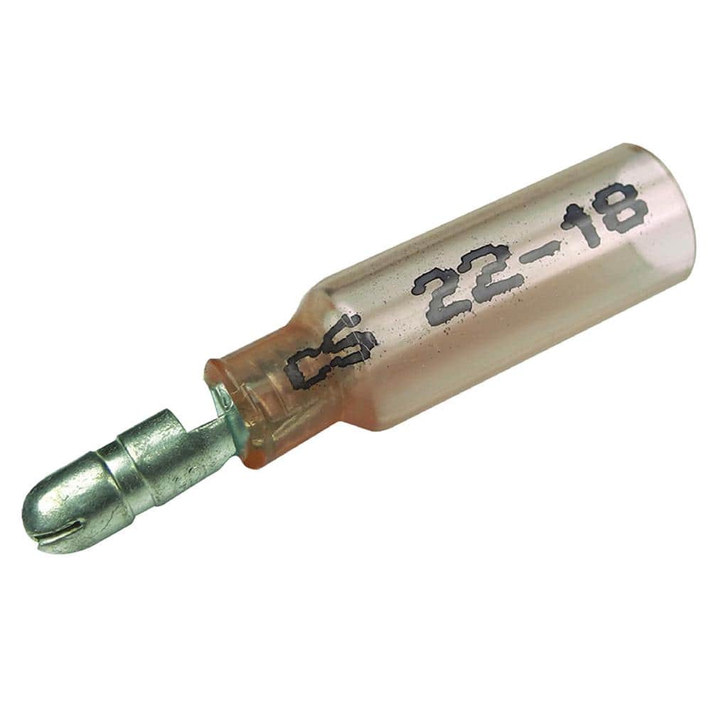 .180 in. Insulated Heat Shrink Bullet Terminals, Male, Red price history on PriceWatchPro