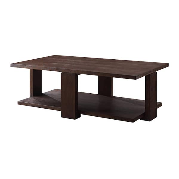 Walnut Rectangle Wood Coffee Table 84850, Raymour Flanigan Coffee Table