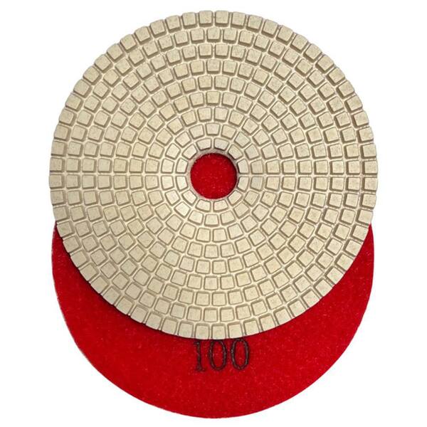 7pcs/set Angle Grinder Diamond Flexible Dry Polishing Pad