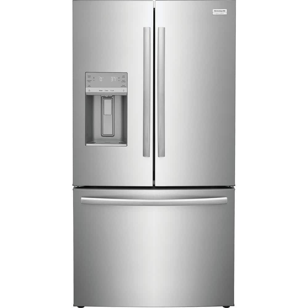 FRIGIDAIRE GALLERY 27.8 cu. ft. French Door Refrigerator in Smudge-Proof Stainless Steel, Smudge-ProofÂ® Stainless Steel