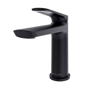 Ibiza 1-Handle Single Hole Bathroom Faucet in Matte Black