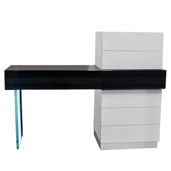 Best Master Furniture Ireland 7 Drawer, Modern Vanity Dresser
