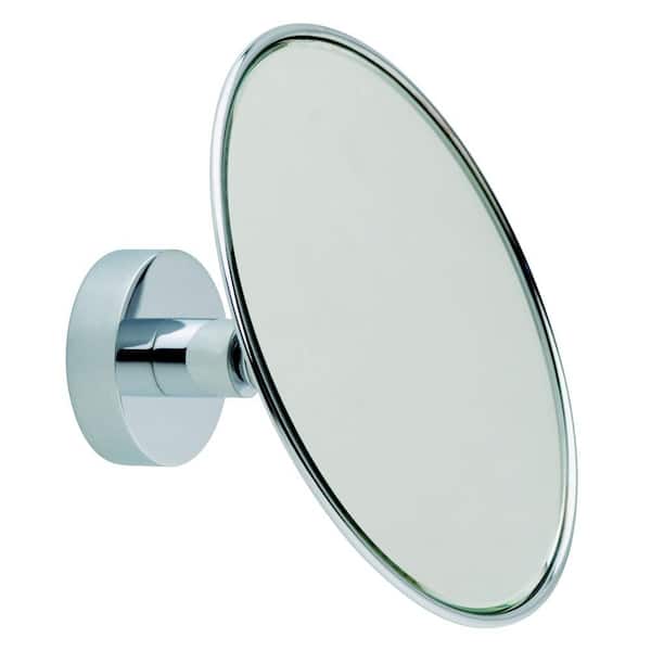 No Drilling Required Baath Plus Pivoting Shower Mirror 3X Magnification