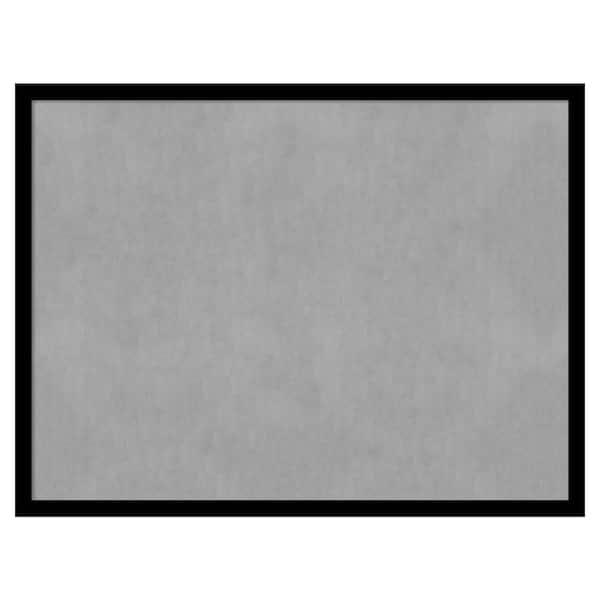 Amanti Art Black Gallery Deep 25 in. x 19 in. Framed Magnetic Board