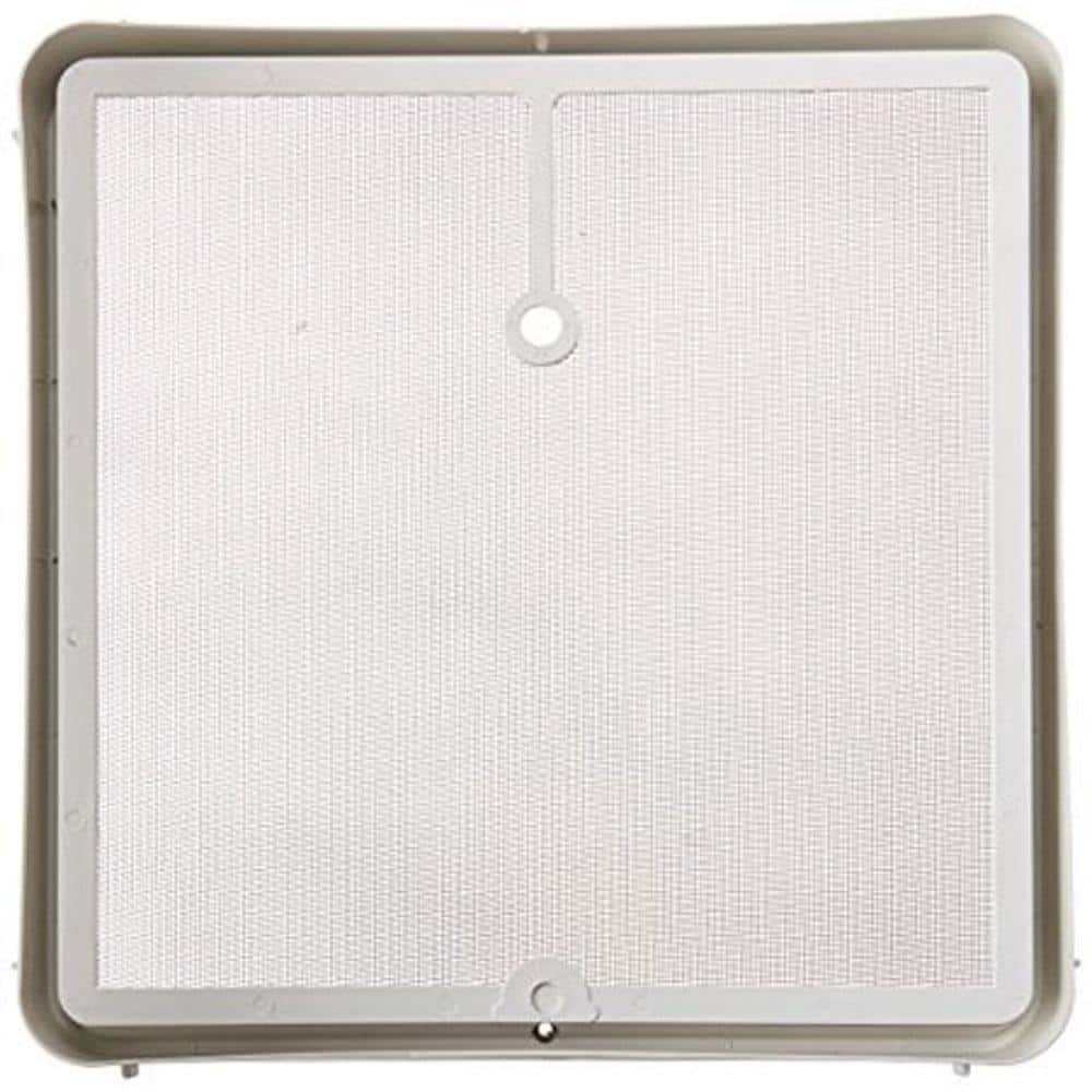 Heng s 90106-C1 Roof Vent Screen Frame 14 x 14 - White
