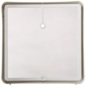 Roof Vent Screen Frame, 14" x 14" - White
