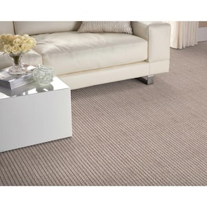 Reckless Taupe Custom Area Rug with Pad