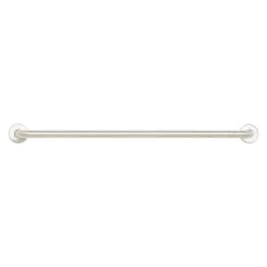 36 in. x 1-1/4 in. Dia Stainless Steel Wall Mount ADA Compliant Bathroom Shower Grab Bar in Satin