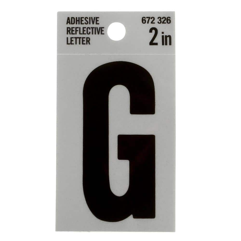 2 in. Vinyl Reflective Letter G Mailbox Sticker price history on PriceWatchPro