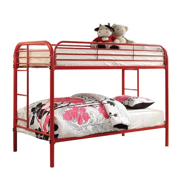 Unbranded Geralden Red Double Bunk Bed