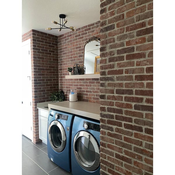 Riviera Thin Brick Herringbone Panel